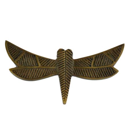 Antique Dragonfly Iron Cabinet Handles